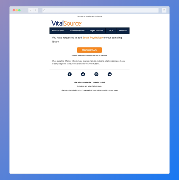 Add Textbook to library