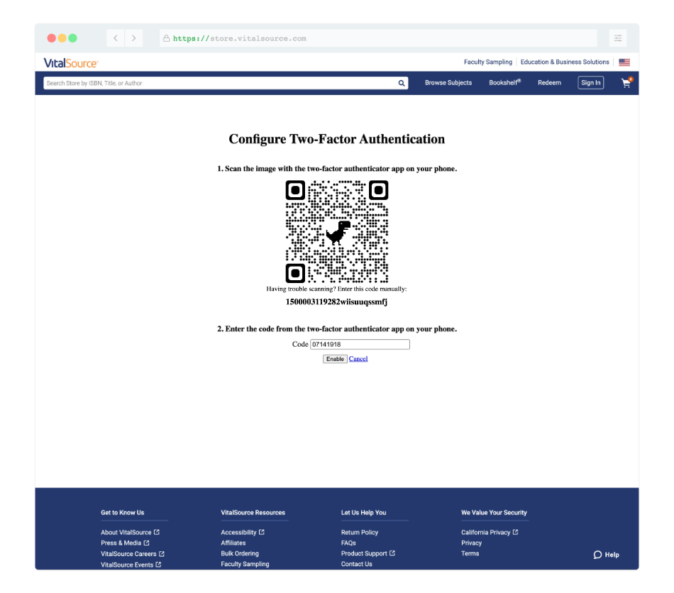 Scan QR code steps